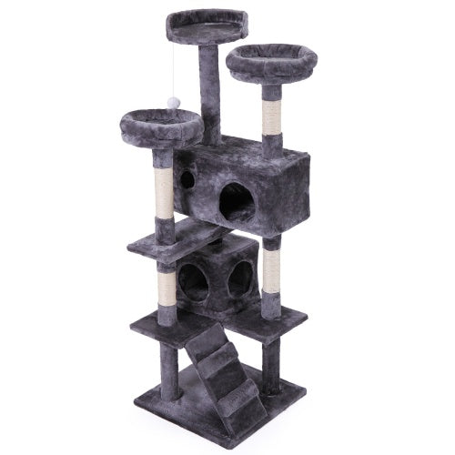Certifiedcatlover 60" Cat Tree Cat Tower