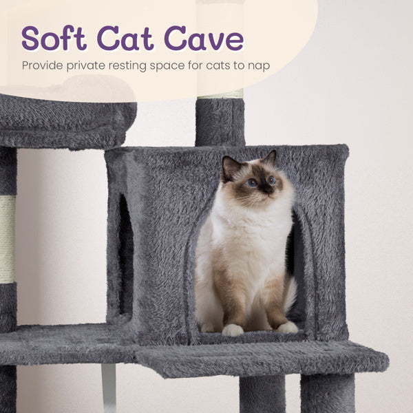 Certifiedcatlover 57" Cat Tree Tower