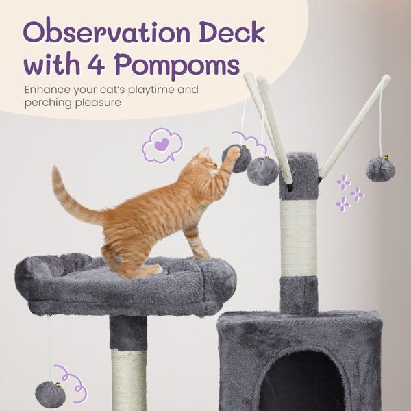 Certifiedcatlover 57" Cat Tree Tower