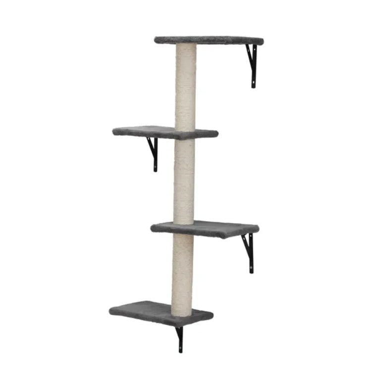Certifiedcatlover 5 Pcs Wall Mounted Cat Climber Set