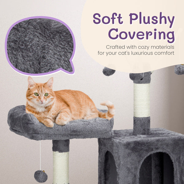 Certifiedcatlover 57" Cat Tree Tower