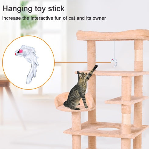 Certifiedcatlover 71" Height Cat Climbing tree tower
