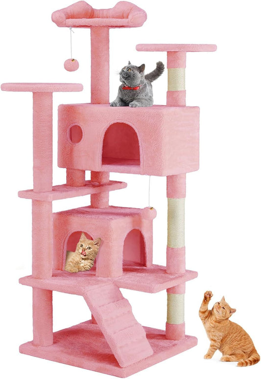 Certifiedcatlover 54" Cat Tree tower